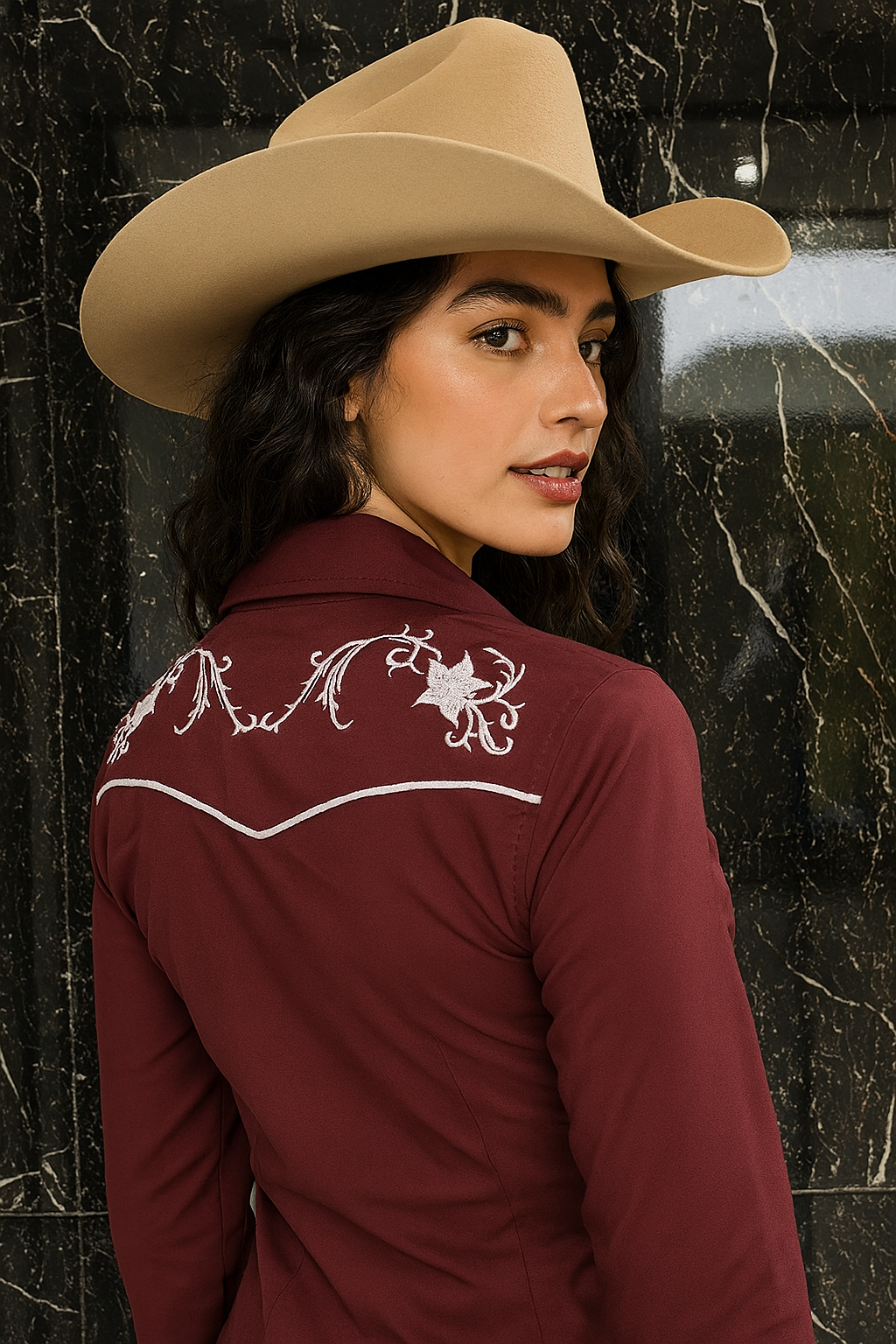 Camisa vaquera para dama - Image 3